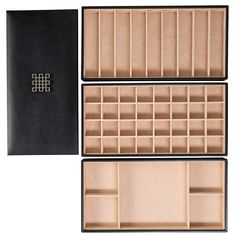 PRICES MAY VARY. 46 UNIQUE COMPARTMENTS - Glenor Co Jewelry Box has compartments of various sizes and shapes to keep all types of jewelry separate, organized and neatly displayed. The compartments hold necklaces, bracelets, rings, earrings, watches, etc. UNIQUE, CONVENIENT & ATTRACTIVE DESIGN - Glenor Co. Earring Jewelry Tray Organizer boasts a unique, beautiful and a more convenient design than the other jewelry trays out there. Our talented team of designers have worked hard to produce the per Jewelry Drawer Organization, Hold Necklaces, Jewelry Organizer Drawer, Travel Jewellery Box, Ballerina Jewelry Box, Black Health, Jewelry Trays, Ballerina Jewelry, Jewelry Tray Organizer