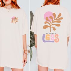 Enhance your summer wardrobe with our Positive Shirt, featuring a stylish front print and a vibrant graphic on the back. This Comfort Colors tee exudes aesthetic charm, making it perfect for festivals and vacations. With its retro and boho-inspired design, this shirt combines comfort and style, making it an essential piece for any summer adventure. ★ 𝐃𝐄𝐓𝐀𝐈𝐋𝐒 ★ ★ Unisex T-Shirt Comfort Colors ★ High Quality, 100% ring-spun US cotton ★ Relaxed fit keeps the wearer comfy in both casual and s Graphic Print Relaxed Fit Summer Shirt, Relaxed Fit Graphic Print Shirt For Spring, Spring Shirt With Front Print In Relaxed Fit, Spring Shirt With Front Print And Relaxed Fit, Spring Graphic Print White T-shirt, Summer Short Sleeve Graphic Print Shirt, Summer Graphic Print White Shirt, Summer White Graphic Print Shirt, White Graphic Print Shirt For Summer