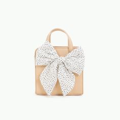 Children's Purse | Gathre Spring Rectangular Bags With Bow, Spring Everyday Bag With Bow Detail, Trendy Satchel For Spring Gift, Chic Rectangular Shoulder Bag With Bow, Spring Rectangular Faux Leather Bag, Spring Rectangular Satchel With Zipper Closure, Trendy Tote Bag With Bow, Summer Gift Leather Bags, Summer Leather Bag For Gift