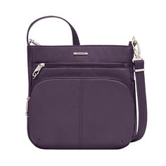 Travelon Classic Anti-Theft North/South Crossbody Bag  Tried and true, no other travel bag or anti-theft bag collection enjoys the level of loyalty Travelon Classic does.  Travel with style and security. Travel Purses For Women, Travelon Bags, Passport Services, Anti Theft Bag, Sac Lunch, Purses For Women, Travel Purse, Pack Your Bags, Customer Loyalty