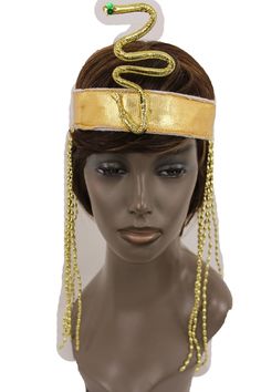 Women Fashion Head Band Cleopatra Gold sequins elastic head band Halloween jewelry Condition: Brand new Color: gold Size: One size Gold Sequins, Halloween Jewelry, Head Band, Women Fashion, New Color, Captain Hat, Elastic, Band, Brand New