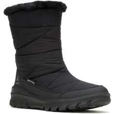 Keep the snow at bay with the women's Kamik Snowdon Zip winter boots. Their DriDefense waterproof membranes and warm insulation will keep your toes toasty in temperatures as cold as -22°F. Waterproof Boots For Winter Sports, Winter Sports Waterproof Boots, Winter Waterproof Boots With Round Toe, Weatherproof Winter Boots For Outdoor Activities, Weatherproof Boots For Winter Outdoor Activities, Black Waterproof Boots For Winter Sports, Winter Waterproof Insulated Hiking Boots, Functional Waterproof Boots With Round Toe For Winter, Black Insulated Winter Boots