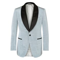 The Tuxedo Jacket That Will Turn Any Guy Into a Leading Man | GQ Tom Ford Tuxedo, Designer Tuxedo, Blazer Wedding, Party Jacket, Groom Party, Black Tie Formal, Slim Blazer, Party Jackets, Wedding Suits Groom