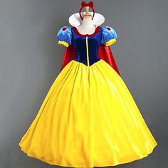 a dress made to look like snow white