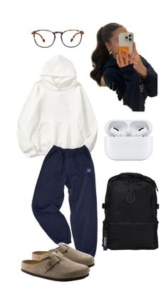 Normcore Outfits, Comfy School Outfits, Simple Outfits For School, Cute Outfits With Leggings, Winter Fashion Outfits Casual, Outfit Collage, Trendy Outfits For Teens, Cute Lazy Day Outfits