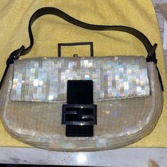 Fendi Baguette Multicolor Sequins Shoulder Bag Rare Find Gorgeous Excellent Condition. Has Serial Number Embossed Inside Pocket. Please Look At Pictures To See It . Please If You Have Any Questions Please Ask Me. Happy Shopping Fendi Baguette Vintage, Vintage Fendi Baguette, Multicolor Sequins, Vintage Fendi, Fendi Baguette, Fendi Bags, See It, Inside Pocket, Pinterest Likes