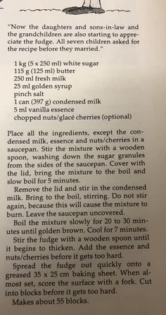 an old recipe book with instructions on how to make muffins in the oven