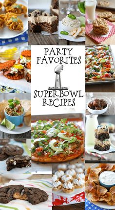 party favorites super bowl recipes