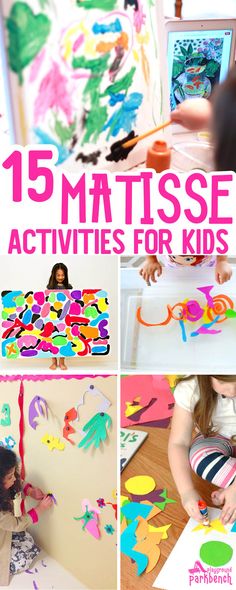 there are many different activities to do with the kids