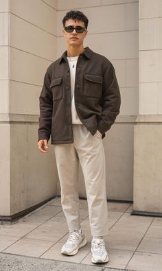 Mens Engagement Outfits Fall, College Outfits Men Winter, Modelling Moodboard, Winter College Outfits, Kai Fashion, Men Outfits Aesthetic, Winter Outfits College, Mens Smart Casual Outfits