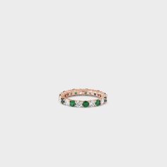 Our most classic band just got a fun new twist! A mix of diamonds and gemstones adds the perfect amount of color to your ring stack. Diamond Multi-stone Stackable Rings, Diamond Multi-stone Stackable Rings Round Cut, Diamond Multi-stone Stackable Rings With Round Band, Ring Stack, Emerald Gemstone, Diamond Band, Diamond Sizes, Eternity Bands, Stacking Rings