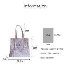 UAKISS - Women Canvas Tote Purse Fabric One Shoulder Side Bag Letter Embroider Handbag Casual Shopper Reusable Shopping Bag For Girl Eco-friendly White Shoulder Bag With Letter Print, Casual White Reusable Bags, Trendy White Reusable Bags, White Reusable Bags For Daily Use, Reusable White Bags For Daily Use, White Reusable Daily Use Bags, White Reusable Shoulder Bag, Eco-friendly White Shoulder Bag For School, White Canvas Bag With Letter Print For Shopping