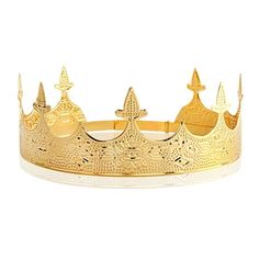 Antique King Crown Men Royal Tiara Prince Crown Halloween King Costume Cosplay Crown Prop Party Favors Specification: Name: Antique King Crown Material: Metal Pattern: Retro Pattern Size: circumference 58cm/22.83inches, can adjust to 62cm/24.41inches Height: 6.2cm/2.44inches Package Contents 1 x King Crown Note: 1. Please kindly allow a 2-3% difference according to manual measurement. 2. Please note that a slight color difference should be acceptable due to the light and screen. Thanks. Promise Mens Crown, Crown Men, Cosplay Crown, King Costume, Prince Crown, Metal Pattern, King Crown, Royal Tiaras, Kings Crown