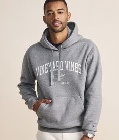 Super-soft and sumptuous, this hoodie features a made-for-comfort, cozy cotton blend. Fall Hoodie With Drawstring For Loungewear, Comfy Cotton Hooded Hoodie, Fall Loungewear Hoodie With Drawstring Hood, Athleisure Hoodie With Drawstring Hood For Fall, French Terry Hoodie With Drawstring For Loungewear, Heather Grey Hoodie With Ribbed Cuffs For Loungewear, Sporty Cotton Fleece Sweats For Winter, Heather Grey Hoodie With Relaxed Fit For Loungewear, Cozy Hoodie In French Terry With Relaxed Fit