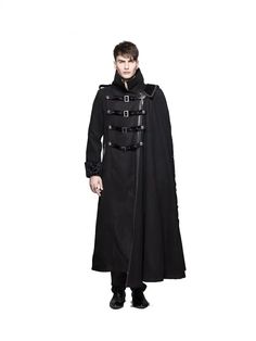 Drake Gothic Trench Coat With Side Cape Side Cape, Gothic Trench Coat, Style Trench Coat, Trench Coat Style, Over Sized, Gothic Style, Gothic Fashion, Drake, Cold Weather