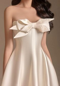 Strapless%20Bow%20Detail%20A%20Line%20Midi%20Dress%20Ivory%0D%0ADESIGN%3A%0D%0A%0D%0AColor%3A%20Ivory%0D%0AStrapless%20design%0D%0ASleeveless%0D%0ABow%20detail%0D%0AFloral%20detail%0D%0AA-line%20design%0D%0AConcealed%20zipper%20at%20back%0D%0AGentle%20Dry%20Clean%20Only%0D%0ALength%3A%20Midi.%20Mid-calf%20length%0D%0A%0D%0AMATERIAL%3A%0D%0A%0D%0APolyester%20%2B%20Cotton%20%2B%20Silk%0D%0ADelicate%20sewing%20and%20hemming%20by%20durable%20needle%20lockstitch%20machine.%0D%0AYKK%20zipper%20(known%20as%20the%20most%20durable%20and%20reliable%20zippers%20manufactured%20today).%0D%0ATo%20maintain%20the%20beauty%20of%20your%20garment%2C%20please%20follow%20the%20care%20instructions%20on%20the%20attached%20label.%0D%0AColour%20may%20vary%20due%20to%20lighting%20on%20images.%20The%20product%20imag Mean Blvd, Dress Looks, Couture Mode, فستان سهرة, Dinner Dress, Big Bow, Junior Bridesmaid, Diy Dress, Junior Dresses