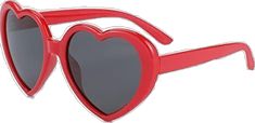 Fun Red Heart-shaped Sunglasses, Cute Heart Shaped Sunglasses For Beach, Cute Heart-shaped Beach Sunglasses, Cute Heart-shaped Sunglasses With Uv Protection, Cute Heart Shaped Sunglasses With Uv Protection, Cute Red Sunglasses With Uv Protection, Trendy Valentine's Day Sunglasses With Heart Print, Trendy Heart Print Sunglasses For Valentine's Day, Trendy Heart-shaped Sunglasses For Valentine's Day