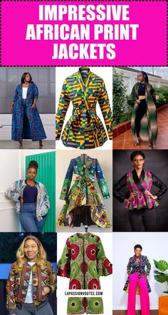 Discover a fabulous collection of trendy ankara jackets to spice up your wardrobe in 2024! Whether you prefer bomber jackets, blazers, wrap tops, or kimonos, these African print styles are perfect for any occasion. Stand out and be stylish with these versatile and chic jacket options. Stay on top of the latest ankara fashion trends with these must-have pieces for ladies. Explore different styles from short jackets to coat designs - there's something for everyone!