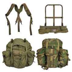 (eBay) Find many great new & used options and get the best deals for Alice Rucksack Genuine US Day Bag Army Backpack Hiking Camping Fishing Outdoor at the best online prices at eBay! Free shipping for many products! Alice Backpack, Bulletproof Clothing, Army Backpack, Ruck Sack, Backpack Hiking, Day Backpacks, Diy Backpack, Army Surplus, Tactical Equipment