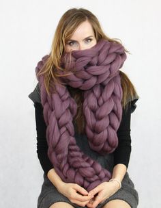 If you're looking for a soft and comfortable scarf, you found the right place :) Our scarves are made from the luxury merino wool. Thanks to this our scarves are soft, warm and cozy. The merino wool we use is very fluffy and bulky, so our scarves look super fun and unique. It's a perfect gift for your loved ones or yourself. Remember, you don't need a special occasion to treat yourself or someone you love with something nice and beautiful. Just because, is a reason enough...:) Those scarves look Cozy Knitted Acrylic Scarves, Cozy One Size Knitting Pattern For Scarf, Cozy Knitting Pattern For One Size Scarf, Purple Knitted Winter Scarves, Cozy One Size Scarf Knitting Pattern, Cozy Knitted Acrylic Yarn Scarves, Cozy Knitted Scarves In Acrylic Yarn, Cozy Winter Scarf Knitting Pattern, Winter Yarn Scarves For Gifts