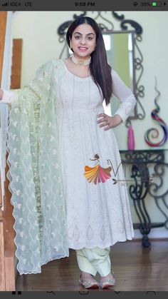 Frock Suit With Salwar, Frock Plazo, Maternity Suits, Bridal Suits Punjabi, Frock Suit, Salwar Neck Designs, Embroidery Suits Punjabi