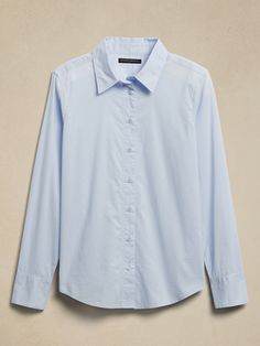 Classic Cotton Shirt | Banana Republic Factory Button Down Shirt Women, Winter Capsule, Winter Capsule Wardrobe, Women's Button Down Shirt, Banana Republic Factory, Box Pleats, Petite Size, Button Down Shirts, Capsule Wardrobe