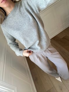 When you want some of that weekend feeling in the middle of the week, this is your outfit.

Add our ultra cozy 100% Yak Wool Crewneck Sweater and drapey, dreamy wrinkle-resistant Stretch Crepe Classic Trouser Pants to your comfy capsule asap. Classic Trousers, Stretch Crepe, Trouser Pants, Crew Neck Sweater, Trousers, Crew Neck, Wool