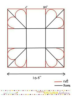 a drawing of a square with four circles on the top and one circle at the bottom