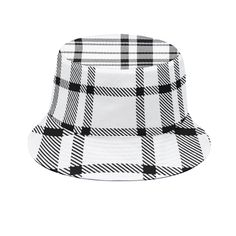 Printed with high-quality design patterns, fashionable and versatile, it's easy to wear when going out or commuting Made of 100% polyester White Bucket Hat With Short Brim For Outdoor, White Outdoor Bucket Hat With Short Brim, White Flat Brim Bucket Hat For Outdoor, Trendy White Brimmed Bucket Hat, Trendy White Bucket Hat For Outdoor, Trendy White Bucket Hat, Trendy White Bucket Hat For Spring, Trendy White Sun Hat With Flat Brim, White Flat Brim Bucket Hat For Streetwear