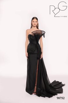 Tarik Ediz 98752 | NorasBridalBoutiqueNY Tarik Ediz Dresses, Mnm Couture, Radiate Confidence, Tarik Ediz, Dress Order, Bride Gowns, Strapless Gown, Tea Length Dresses, Couture Gowns