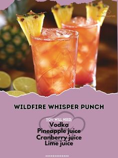 Vodka 2 oz\nPineapple juice 3 oz\nCranberry juice 2 oz\nLime juice 1 oz\nGinger ale 1 oz\nIce as needed\nLime slices for garnish\nIn a shaker, mix vodka, pineapple juice, cranberry juice, and lime juice with ice.\nShake well and strain into a glass filled with ice.\nTop with ginger ale and garnish with lime slices.\n#CocktailMagic #FlavorExplosion #Cheers Ultimate Cookie Recipe, Vodka And Pineapple Juice, Yummy Alcoholic Drinks, Fresh Baked Cookies, Liquor Drinks, Easy Sugar Cookies, Boozy Drinks, Best Cookie Recipes, Alcohol Drink Recipes