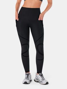 Body Sculpt 3-Pocketful Leggings Sporty High-stretch Bottoms With Pockets, High Stretch Sports Bottoms With Pockets, Stretch Sports Bottoms With Pockets, High Stretch Functional Bottoms With Side Pockets, Functional High Stretch Bottoms With Side Pockets, Functional Yoga Bottoms With Pockets, High Stretch Sports Pants With Pockets, High Stretch Functional Pants With Pockets, Functional High Stretch Pants With Pockets