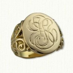 Oval Scroll Signet Ring 1524 11mm x 14mm top: Sizes 4-8 http://www.custom-signet-rings.com/ Please email with any questions. Antique Engraved Ring For Memorial, Heirloom Engraved Signet Ring For Memorial, Heirloom Memorial Engraved Signet Ring, Heirloom Style Hallmarked Engraved Ring For Memorial, Hallmarked Oval Rings For Memorial, Antique Personalized Engraved Ring For Formal Occasions, Formal Oval Engraved Ring With Etched Details, Luxury Oval Engraved Ring, Gold Oval Engraved Ring With Polished Finish