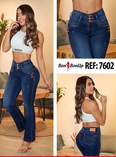 Elevate your style with these high waist Colombian jeans from Bon Bon Up! 🌟 Sculpt, lift, and shape with the butt lifter design. Perfect for a sleek and chic look. Available in sizes 8-20. #ButtLifter #HighWaistJeans #ColombianFashion #DenimLove #BonBonUp #newbodycouture 🌺👖  #Jeans #Colombia #HighWaist #LevantaCola #Stretch #Slim #Women #eBayStore Colombian Fashion, Colombian Jeans, Bon Bon, Brands Outlet, High Waist Jeans, Push Up, High Waist, Sleek, High Waisted