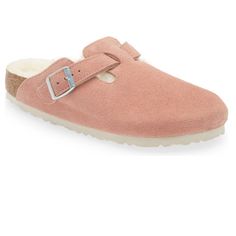 Questions? Leave A Comment Below! Birkenstock White, Shoes Birkenstock, Birkenstock Boston, Birkenstock Shoes, Mule Clogs, Mules Shoes, Birkenstock, Clogs, Pink White