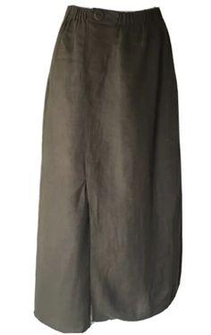 ad eBay - Find many great new & used options and get the best deals for FLAX Jeanne Engelhart Long Linen Skirt Small Olive Green Side Button Lagenlook S at the best online prices at eBay! Free shipping for many products! Long Linen Skirt, Green Side, 50 Style, Button Top, Linen Skirt, Ebay Finds, Olive Green, Womens Skirt, Elastic