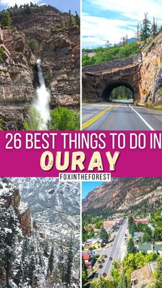 the best things to do in quay, california with text overlay that reads 26 best things to do in quay