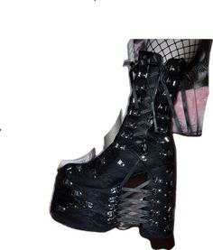 Black Platform Boots, Duster Jacket, Platform Ankle Boots, Black Laces, Platform Boots, D Ring, Lace Boots, Dolls Kill, Gothic Fashion