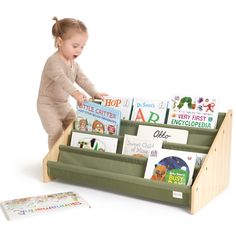 PRICES MAY VARY. Playful Organization - Make Tidying Fun: ZICOTOs’ kids decor montessori bookshelf is a tidy-up champ! With dimensions of 28.7x15.7x13.6”, it holds up to 20 books and also keeps small toys and knick-knacks in order, ensuring your nursery or playroom stays neat and inviting Kid-Friendly Height - Great To Explore & Learn: The kid-height nursery bookshelf sparks curiosity and independence. Tailored for little explorers, it fosters a love for books & reading and teaches organizationa Toddler Reading Nooks, Decorative Bookshelf, Nursery Bookcase, Bookshelf For Kids, Montessori Bookshelf, Play Room Decor, Decorative Bookshelves, Montessori Bedroom, Nursery Bookshelf