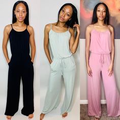 Comfy Jumpsuits, Girl Needs, Heels Sandals, Sleeveless Jumpsuits, Every Girl, Spaghetti Strap, Adjustable Straps, Spaghetti, Dress Up