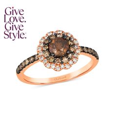 in stock Chocolate Diamond Rings, Levian Chocolate Diamonds Rings, Levian Rings, Levian Chocolate Diamonds, Chocolate Diamond Ring, Chocolate Diamond, Flower Halo, Chocolate Diamonds, Le Vian