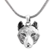 Artisan Giri Tasmana of Bali handcrafts a captivating sterling silver pendant of the head of a wolf suspended from a sterling silver naga chain. The details on the wolf pendant are exquisite from the transfixing eyes to the perked up ears to the wolf's shaggy fur. Wolf Pendant, Wolves Pendants, Silver Wolf, Wolf Head, A Wolf, Bone Carving, Sterling Silver Dangle Earrings, Silver Art, The Wolf