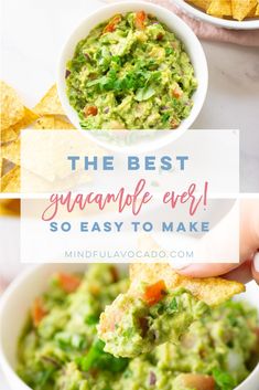 the best guacamole ever so easy to make and it tastes just as good as they look