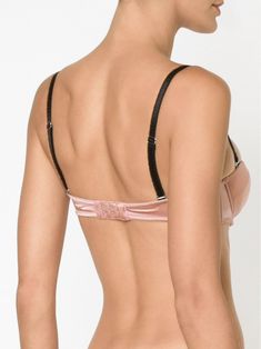 Fleur Du Mal Convertible Underwire Bra | Farfetch.com Chevron Stitch, Bra Items, Convertible Bra, Formal Dresses Short, Pink Bra, Underwire Bra, Bra Lingerie, Street Style Women, Bra Sizes