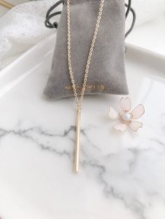 "・All items are lovingly handcrafted made to order. :) ・All metal components are 14K gold filled. ・Very light weight and comfortable to wear everyday. ・The charm length is 3.8cm, thickness of the bar is 2mm. ・Chain length：14''(36cm) choker, 16''(40cm), 18\"(45cm) or 20''(50cm). if you want different length, please contact me! :) ♥︎Gold filled jewelry is hypoallergenic, waterproof and will not wear off or chip over time. (although we suggest taking them off before showering, sleeping etc for maxi Minimalist 14k Gold Filled Bar Necklace Gift, Minimalist 14k Gold Filled Bar Necklace For Gift, Simple Gold Bar Necklace With Delicate Chain, Minimalist Gold Bar Necklace As Gift, Minimalist Gold Bar Necklace For Gift, Simple Gold Bar Necklace For Gift, Layered Necklace Set, Gold Bar Necklace, Round Bar