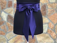 "✿ Sash Belt.  ✿ Material: Satin Fabric ✿ Length of Belt: Choose the length you prefer from the drop-down menu at checkout. This belt in the photo is      118 inches/300 cm.     The height of the belt is 9 cm /3.5 inches                        ✿ Custom orders are welcome! Please write your measurements or requests into the box: \"Note for seller\" Box.     Do you need a particular color or fabric, just contact me I will be happy to make you the correct item you need. ✿ Please contact me for any Green Sash, Belt Wedding Dress, Bridesmaid Sash, Wedding Dress Sash, Wedding Dress Belt, Goth Wedding, Bow Belt, Dress Sash, Etsy Wedding Dress