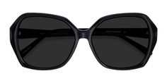 Black square sunglasses available in variety of colors to match any outfit. These stylish Full-Rim, Large - sized Acetate sunglasses include a case. The price in the ad refers to the 1.6 Basic Tint lenses configuration and can change based on options selected during the checkout process. Glasses For Face Shape, Black Square Sunglasses, Acetate Sunglasses, Sunglasses For Women, Sunglasses Online, Black Square, Sunglass Frames, Prescription Lenses, Cleaning Cloth