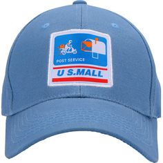 PRICES MAY VARY. WELL MADE - Made of 90% cotton+10% rayon, super soft texture to fit your head comfortably,durable with multiple sewing processes,It is soft, corrosion-resistant, wear-resistant, non-deformed, quick-drying, and easy to wash. PULL-ON CLOSURE - Premium Metal Snapback adjustable Head Perimeter is 18~22inches,Suitable for children aged 3~14. COOL PATTERN - Mailman pattern uses traditional embroidery technology, does not fade,does not deform. Not only can it be used as a gift,but it c Light Blue Cotton Hat With Curved Brim, Adjustable Light Blue Cotton Baseball Cap, Blue Cotton Adjustable Baseball Cap, Casual Blue Adjustable Cotton Baseball Cap, Blue Cotton Hat With Curved Brim, Casual Blue Cotton Baseball Cap, Fitted Cotton Hat With Curved Brim, Fitted Solid Cotton Hats, Fitted Cotton Hats In Solid Color