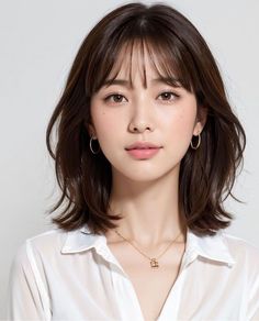 #haircut #hair #haircutting Korean Short Hair, Hair Inspiration Long, Bangs With Medium Hair, Asian Short Hair, Hair Inspiration Short, Shot Hair Styles, Haircuts For Medium Hair, Haircuts Straight Hair, 짧은 머리