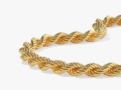 Give your personal style an extra zing with this bold, statement-making bracelet. A luxurious and timeless addition to any bracelet collection, its rich color and sleek design makes it a worthy investment. • Material: 14k Solid Gold (Stamped 14K for authenticity) • Color Options: Yellow Gold • Chain Style: Rope Chain • Chain Width: 4.50 mm • Clasp Type: lobster clasp • Available Lengths: 5", 5.5", 6", 6.5", 7", 7.5", 8" For custom lengths feel free to contact us. We can make this bracelet in any Elegant Bracelets With Link Rope Chain, Elegant Bracelets With Rope Chain And Link Shape, Elegant Bracelets With Rope Chain Link, Elegant Rope Chain Link Bracelets, Classic Gold Bracelet With Rope Chain, Classic Gold Rope Chain Bracelet, Classic Rope Chain Bracelets For Formal Occasions, Classic Formal Rope Chain Bracelets, Classic Formal Rope Chain Bracelet